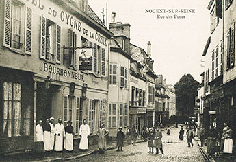 rue-des-ponts-nogent-sur-seine-photo-noir-et-blanc